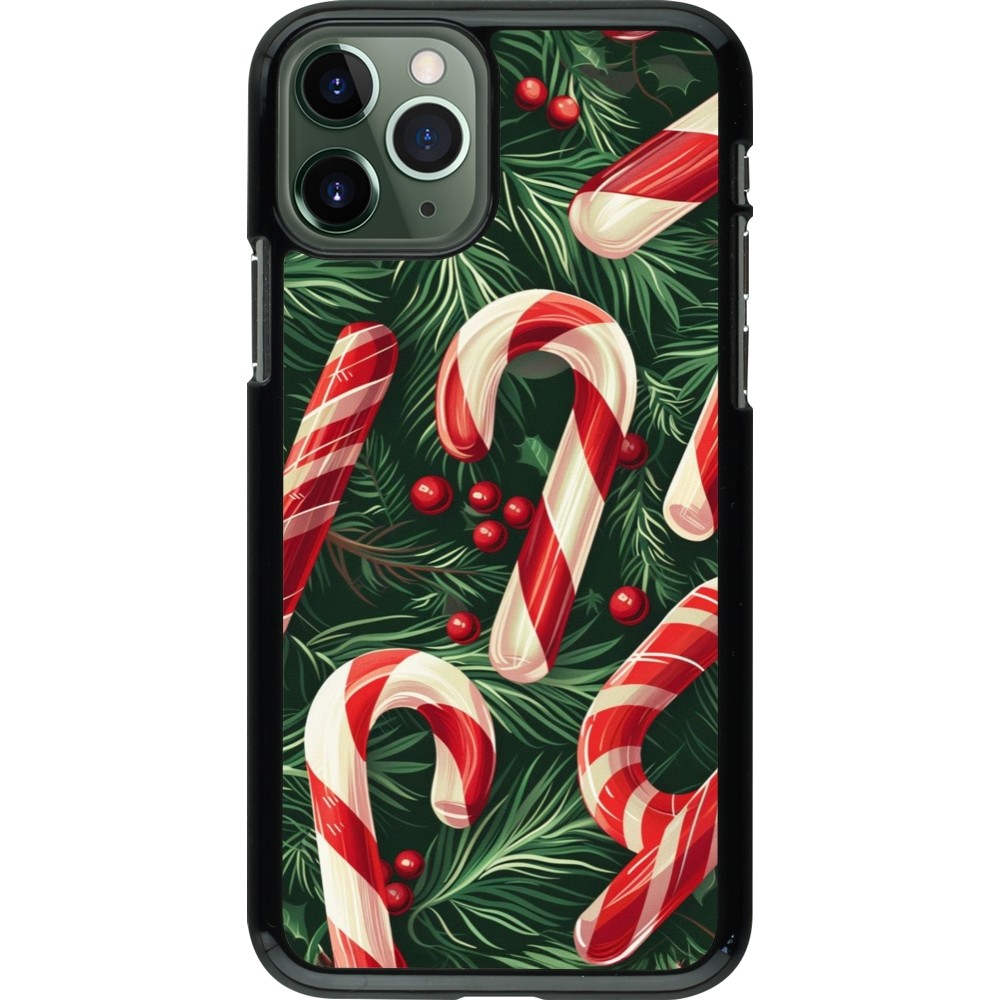 iPhone 11 Pro Case Hülle - Christmas 25 Xmas Stick