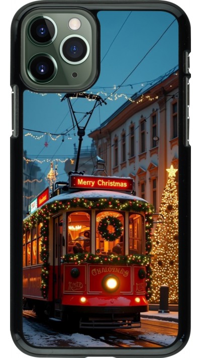 iPhone 11 Pro Case Hülle - Christmas 25 Xmas Train