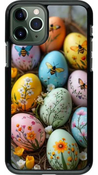 iPhone 11 Pro Case Hülle - Easter 2026 Eggs with bees
