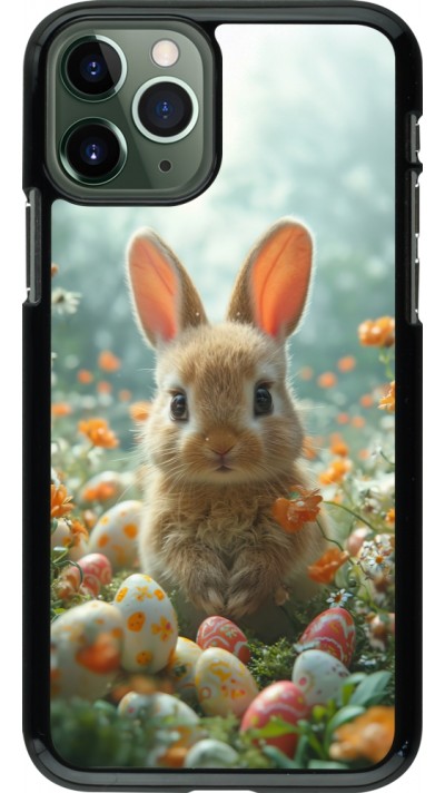 iPhone 11 Pro Case Hülle - Easter 2026 Rabbit in the garden