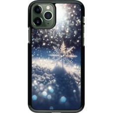 iPhone 11 Pro Case Hülle - Schneeflocke Solar Glanz