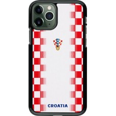 iPhone 11 Pro Case Hülle - Kroatien 2026 personalisierbares Fussballtrikot