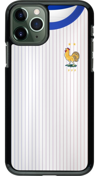 iPhone 11 Pro Case Hülle - Frankreich Away personalisierbares Fussballtrikot