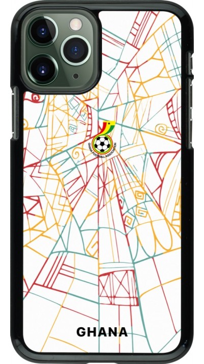 iPhone 11 Pro Case Hülle - Ghana 2026 personalisierbares Fussballtrikot