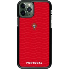iPhone 11 Pro Case Hülle - Portugal 2026 personalisierbares Fussballtrikot
