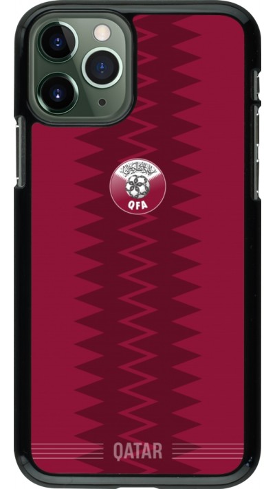 iPhone 11 Pro Case Hülle - Qatar 2026 personalisierbares Fussballtrikot