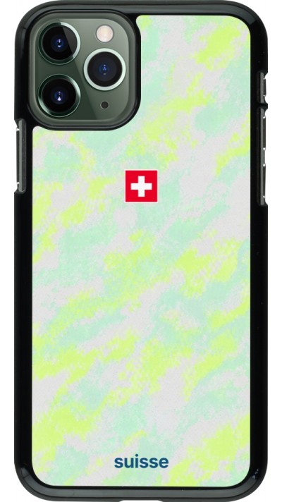 iPhone 11 Pro Case Hülle - Schweiz Away 2026 personalisierbares Fussballtrikot