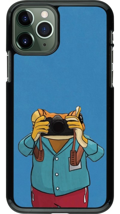 iPhone 11 Pro Case Hülle - Frog with camera DTMF