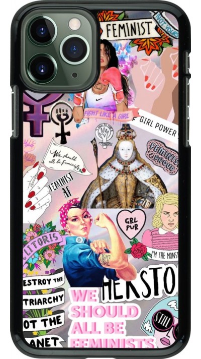 Hülle iPhone 11 Pro - Girl Power Collage