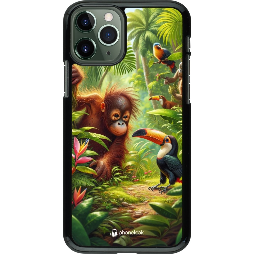 iPhone 11 Pro Case Hülle - Tropischer Dschungel Tayrona