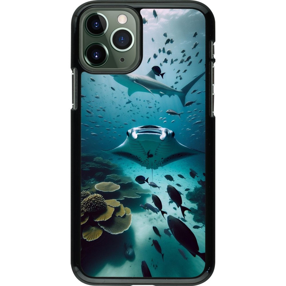 iPhone 11 Pro Case Hülle - Manta Lagune Reinigung