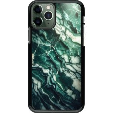 iPhone 11 Pro Case Hülle - Majestätischer grüner Marmor