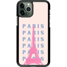 iPhone 11 Pro Case Hülle - Paris Pink Print