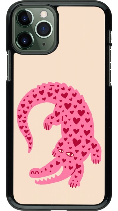 iPhone 11 Pro Case Hülle - Pink crocodile 2026