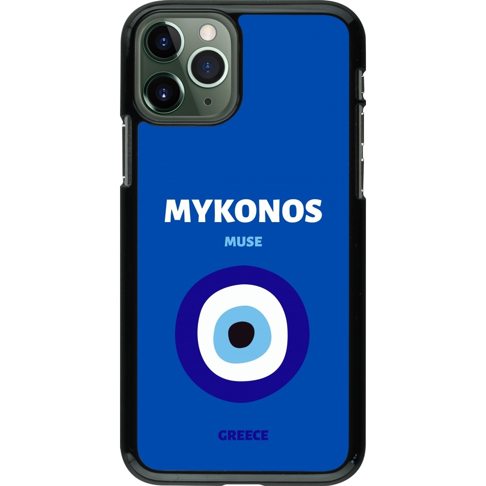 iPhone 11 Pro Case Hülle - Pop Summer Destination Mykonos