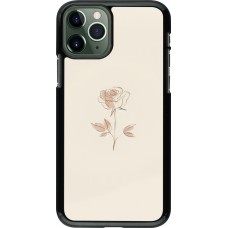 iPhone 11 Pro Case Hülle - Rosa Sand Minimalistisch