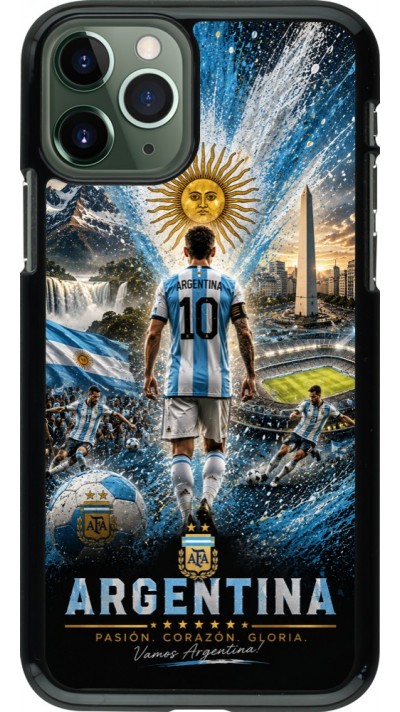 iPhone 11 Pro Case Hülle - Fussball Argentinien splash 2026