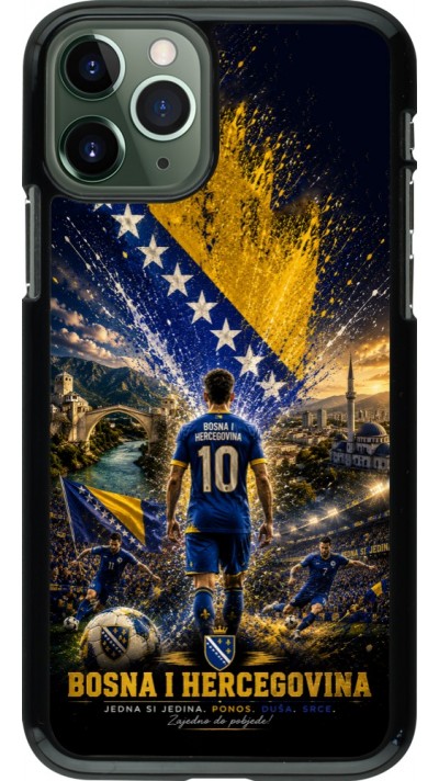 iPhone 11 Pro Case Hülle - Fussball Bosnien und Herzegowina splash 2026