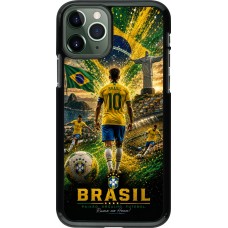 iPhone 11 Pro Case Hülle - Fussball Brasilien splash 2026