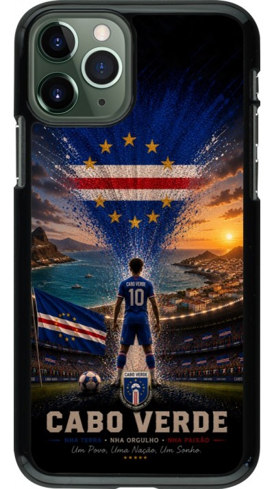 iPhone 11 Pro Case Hülle - Fussball Kap Verde splash 2026