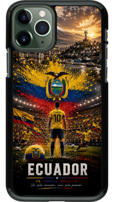 iPhone 11 Pro Case Hülle - Fussball Ecuador splash 2026