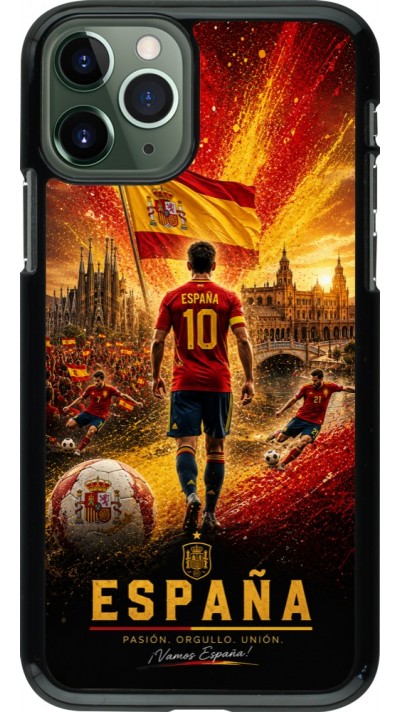 iPhone 11 Pro Case Hülle - Fussball Espanien splash 2026