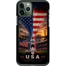 iPhone 11 Pro Case Hülle - Fussball Vereinigten Staaten splash 2026