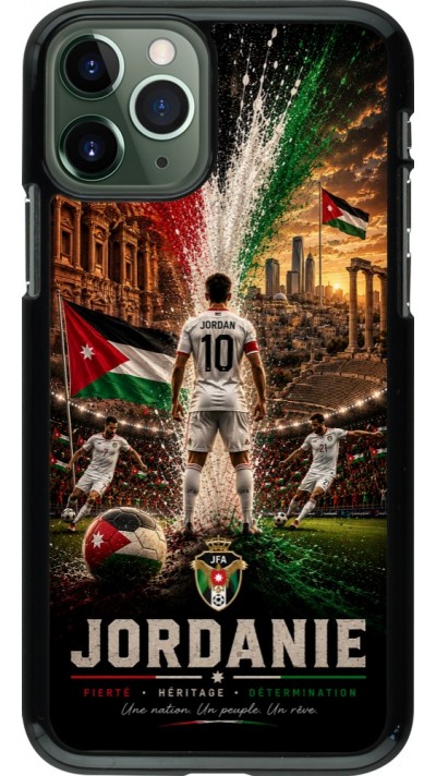 iPhone 11 Pro Case Hülle - Fussball Jordanien splash 2026