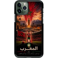 iPhone 11 Pro Case Hülle - Fussball Marokko splash 2026