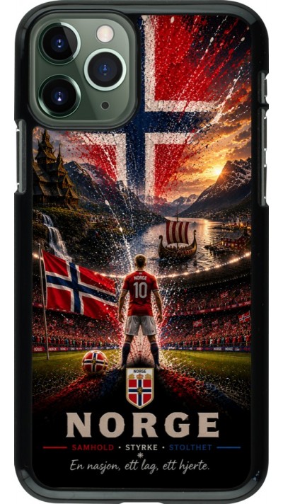 iPhone 11 Pro Case Hülle - Fussball Norwegen splash 2026