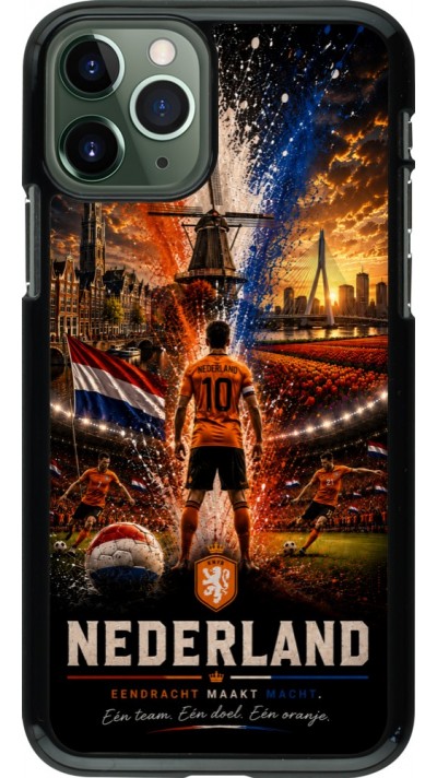 iPhone 11 Pro Case Hülle - Fussball Niederlande splash 2026