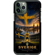 iPhone 11 Pro Case Hülle - Fussball Schweden splash 2026
