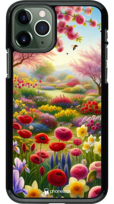 iPhone 11 Pro Case Hülle - Frühling 25 Strauß Frühling