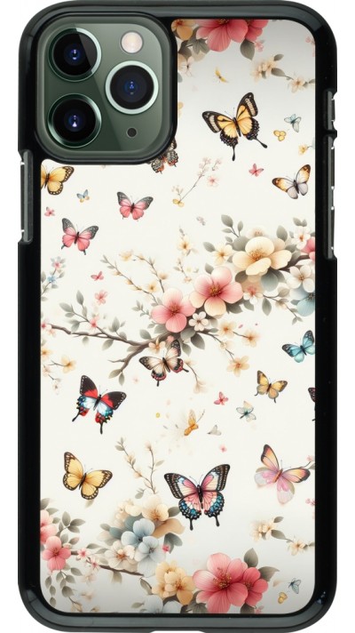 iPhone 11 Pro Case Hülle - Frühling 25 Leichte Schmetterlinge