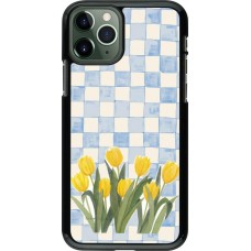 iPhone 11 Pro Case Hülle - Blue vichy tulips 2026