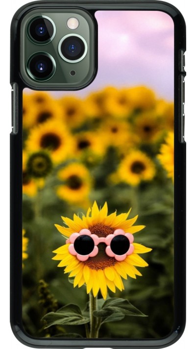 iPhone 11 Pro Case Hülle - Sunflower with glasses 2026