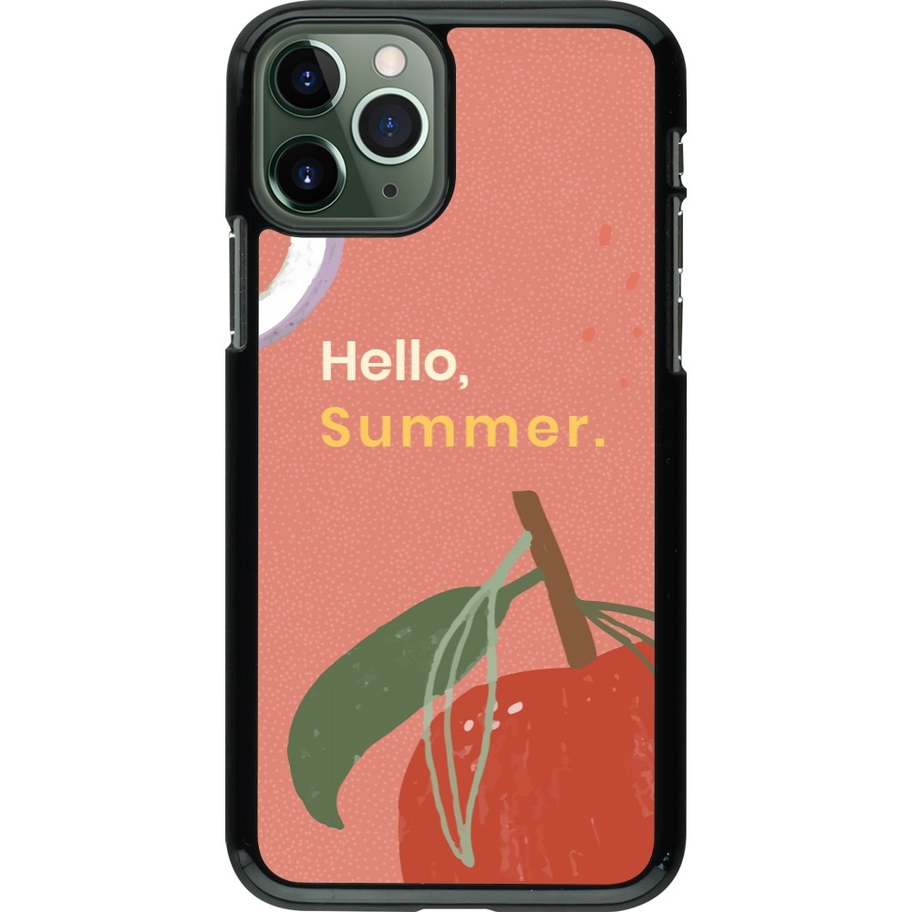 iPhone 11 Pro Case Hülle - Summer 2025 Hello summer