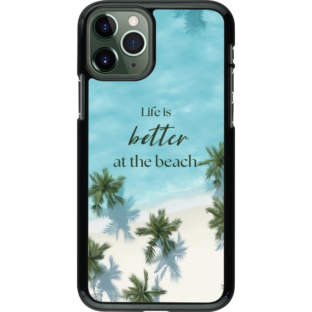 iPhone 11 Pro Case Hülle - Summer 2025 Life is better at the beach