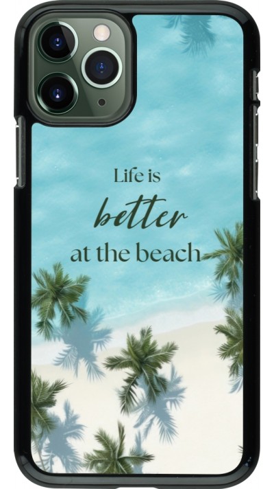 iPhone 11 Pro Case Hülle - Summer 2025 Life is better at the beach