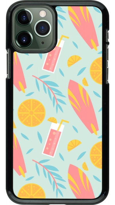 iPhone 11 Pro Case Hülle - Summer 2025 Pattern citron