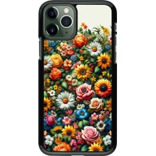 iPhone 11 Pro Case Hülle - Sommer Blumenmuster