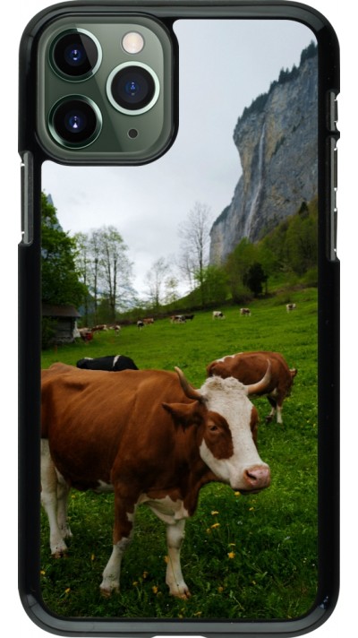 Coque iPhone 11 Pro - Fête Nationale Suisse Vaches