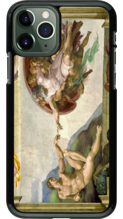 iPhone 11 Pro Case Hülle - Kunstbild - Die Erschaffung Adams - Michelangelo