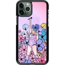 iPhone 11 Pro Case Hülle - Taylor Swift Sketch - Pink