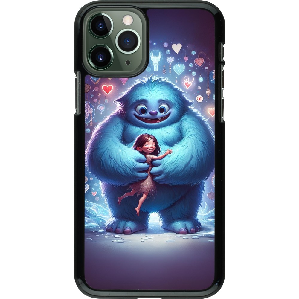 iPhone 11 Pro Case Hülle - Valentin 2024 Flauschige Liebe