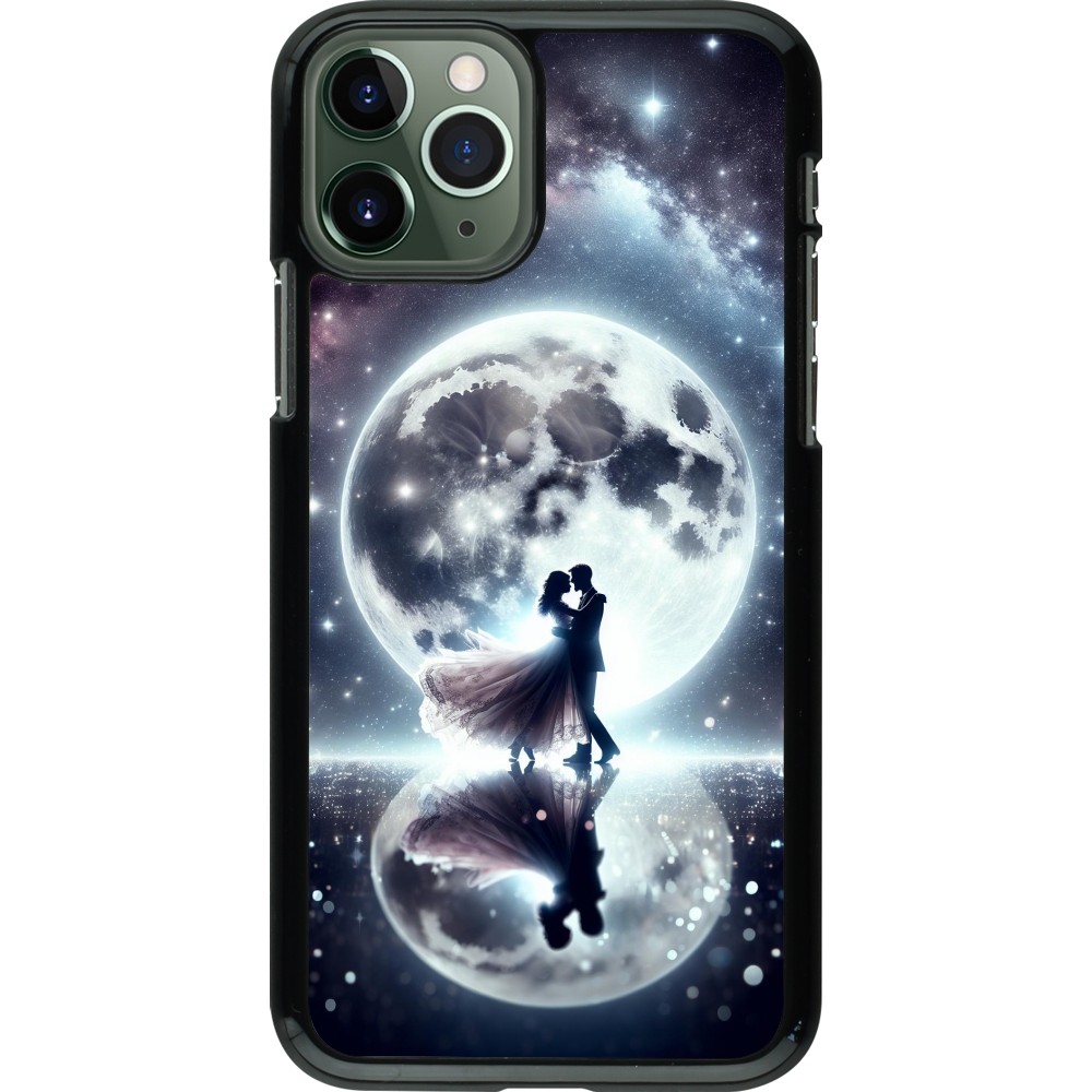 iPhone 11 Pro Case Hülle - Valentin 2024 Liebe unter dem Mond