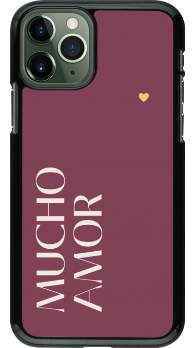 iPhone 11 Pro Case Hülle - Valentine 2024 mucho amor rosado