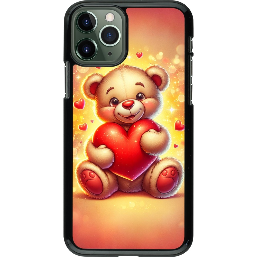 iPhone 11 Pro Case Hülle - Valentin 2024 Teddy Liebe