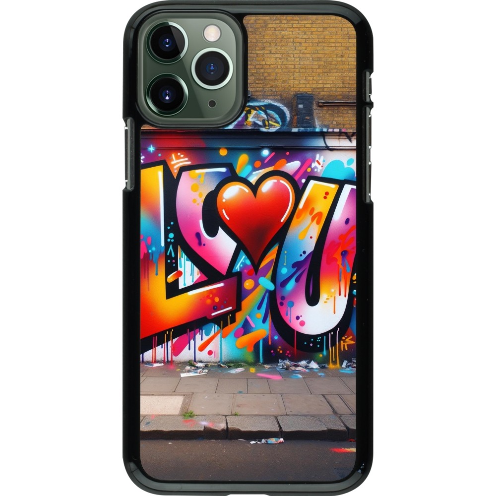 iPhone 11 Pro Case Hülle - Valentin 2025 Liebe U Tag
