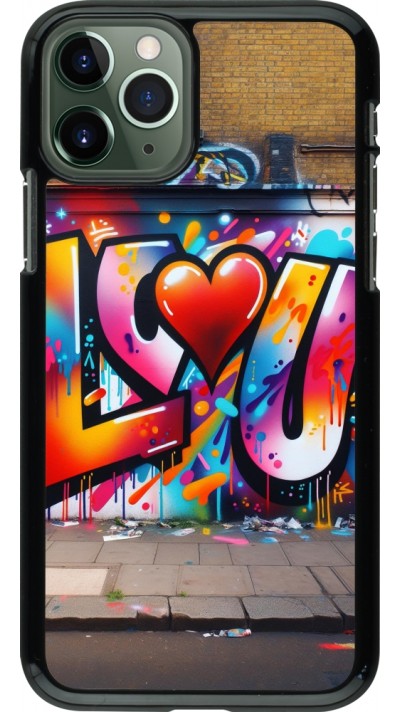 iPhone 11 Pro Case Hülle - Valentin 2025 Liebe U Tag